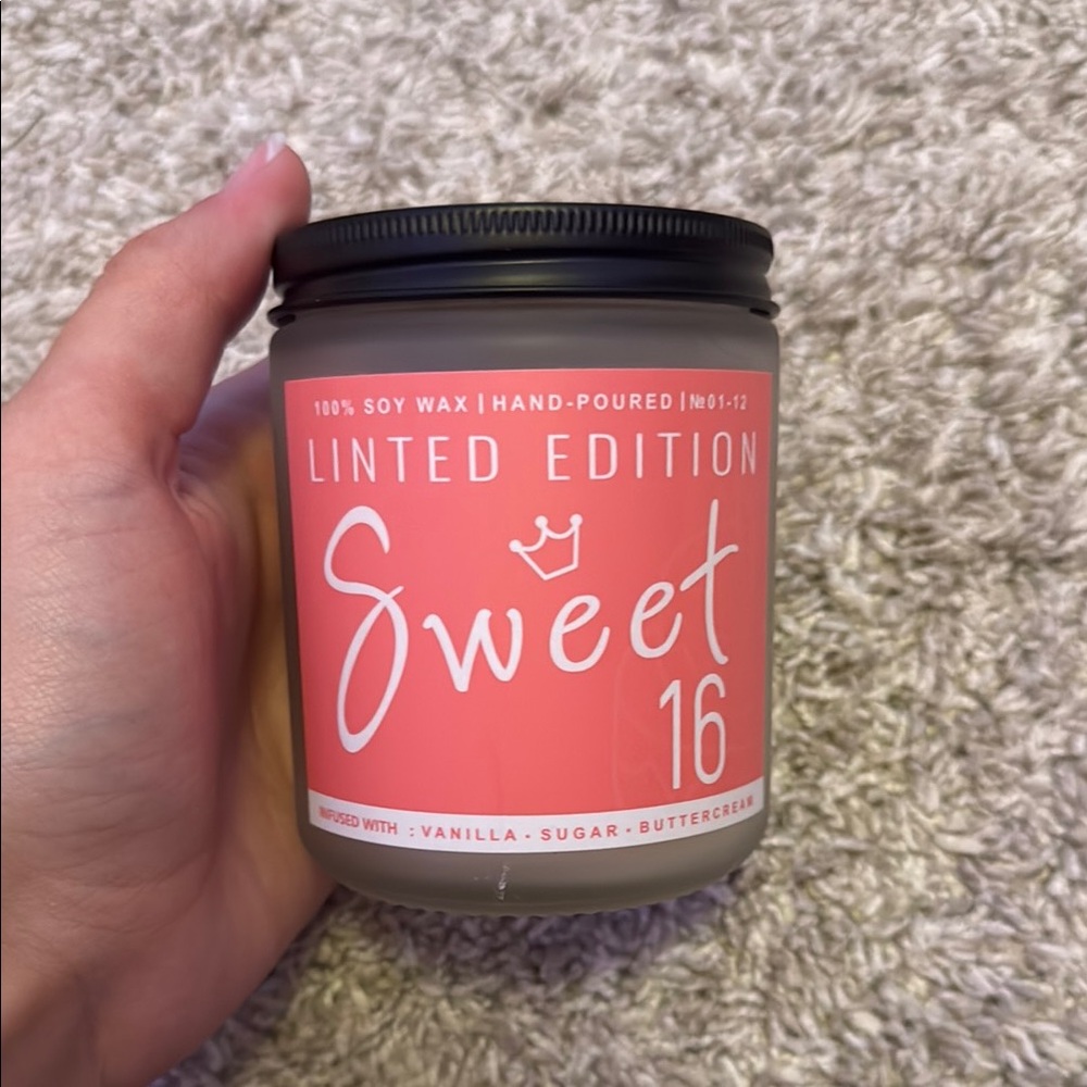 Sweet 16 Limited Edition Candle